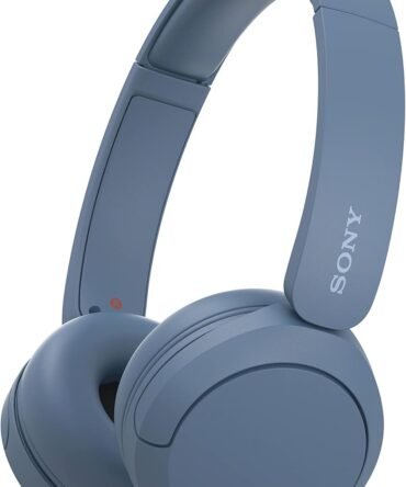 Sony WH-CH520L Wireless Bluetooth On-Ear Headphones with Microphone - Blue