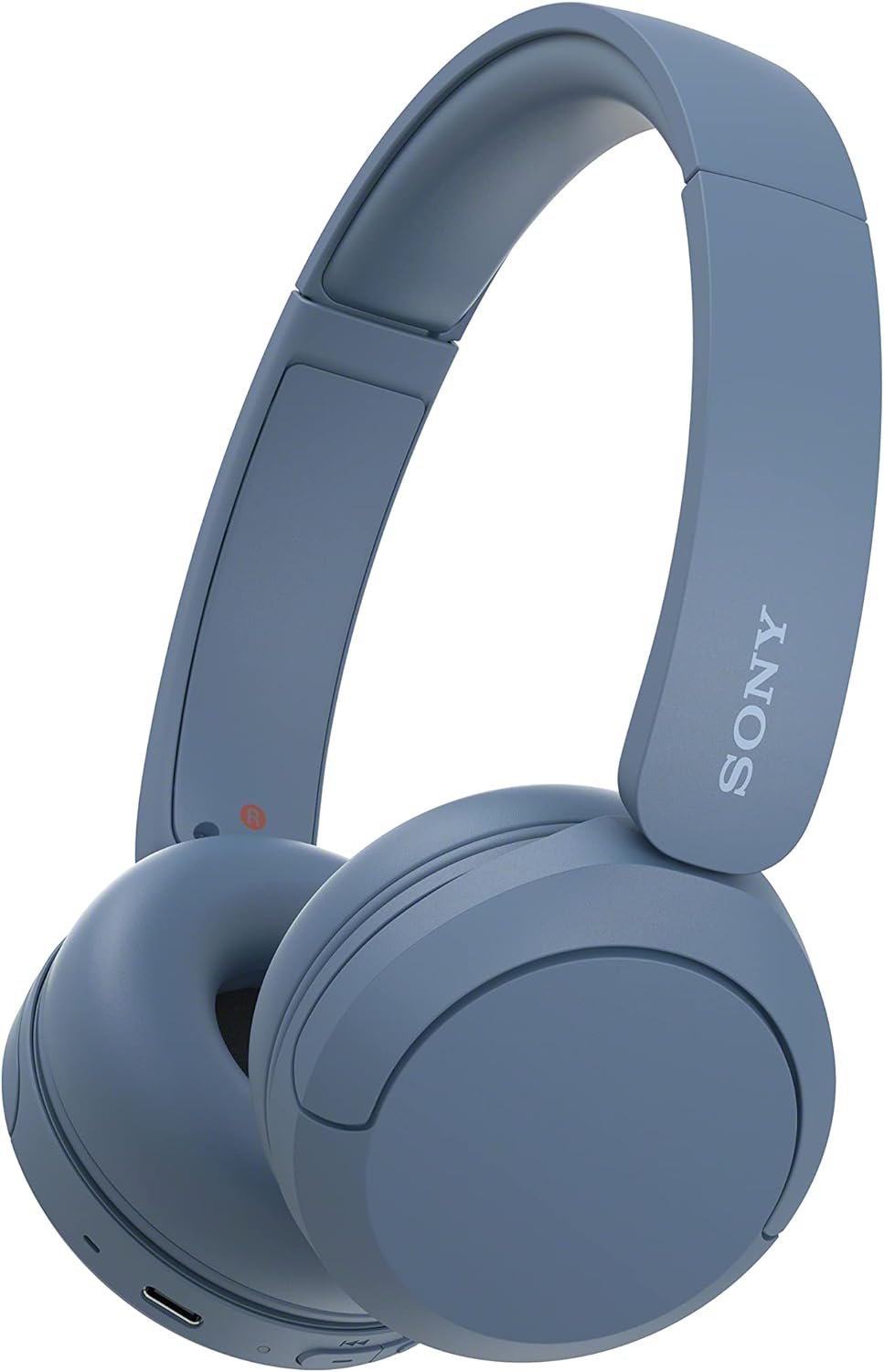 Sony WH-CH520L Wireless Bluetooth On-Ear Headphones with Microphone - Blue