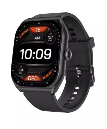 Daewoo Active+ 50mm Smartwatch With Voice Call & Heart Rate Function - Black