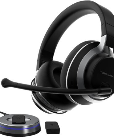 Turtle Beach Stealth Pro Premium Headset PS5 PS4 Nintendo Switch & PC Black